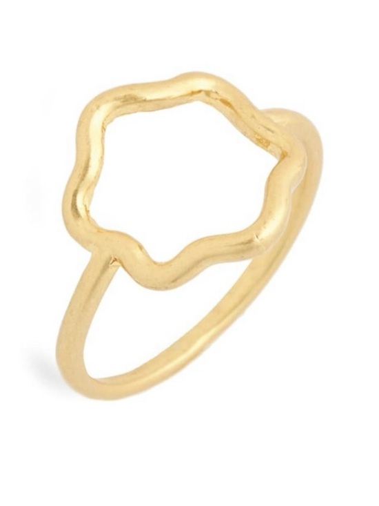 Madewell Jewelry - NWT Madewell Gold Open Flower - Women Jewelry